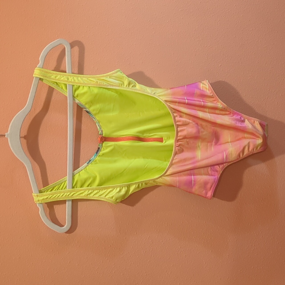 FARM Rio Tropical Palm One Piece - Yellow, Blue, Pink - Picture 4 of 7